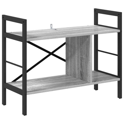 Libreria Grigio Sonoma 75 x 30 x 58,5 cm Legno multistrato