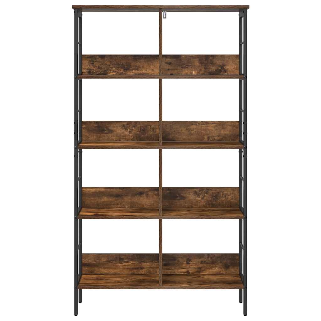 Libreria Rovere fumÃ© 82 x 32 x 144,5 cm Legno multistrato
