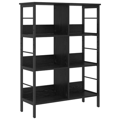 Libreria Rovere Nero 82 x 32 x 112 cm Legno multistrato