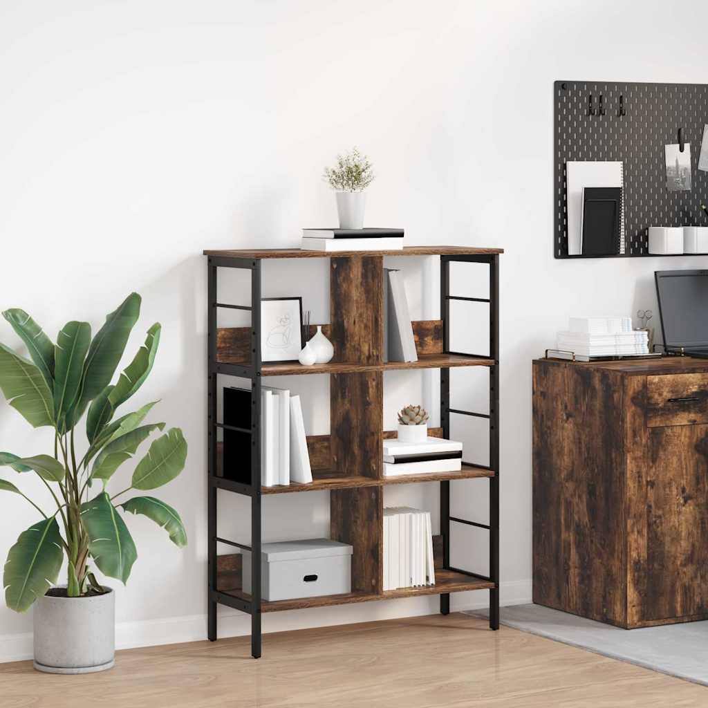 Libreria Rovere fumÃ© 82 x 32 x 112 cm Legno multistrato
