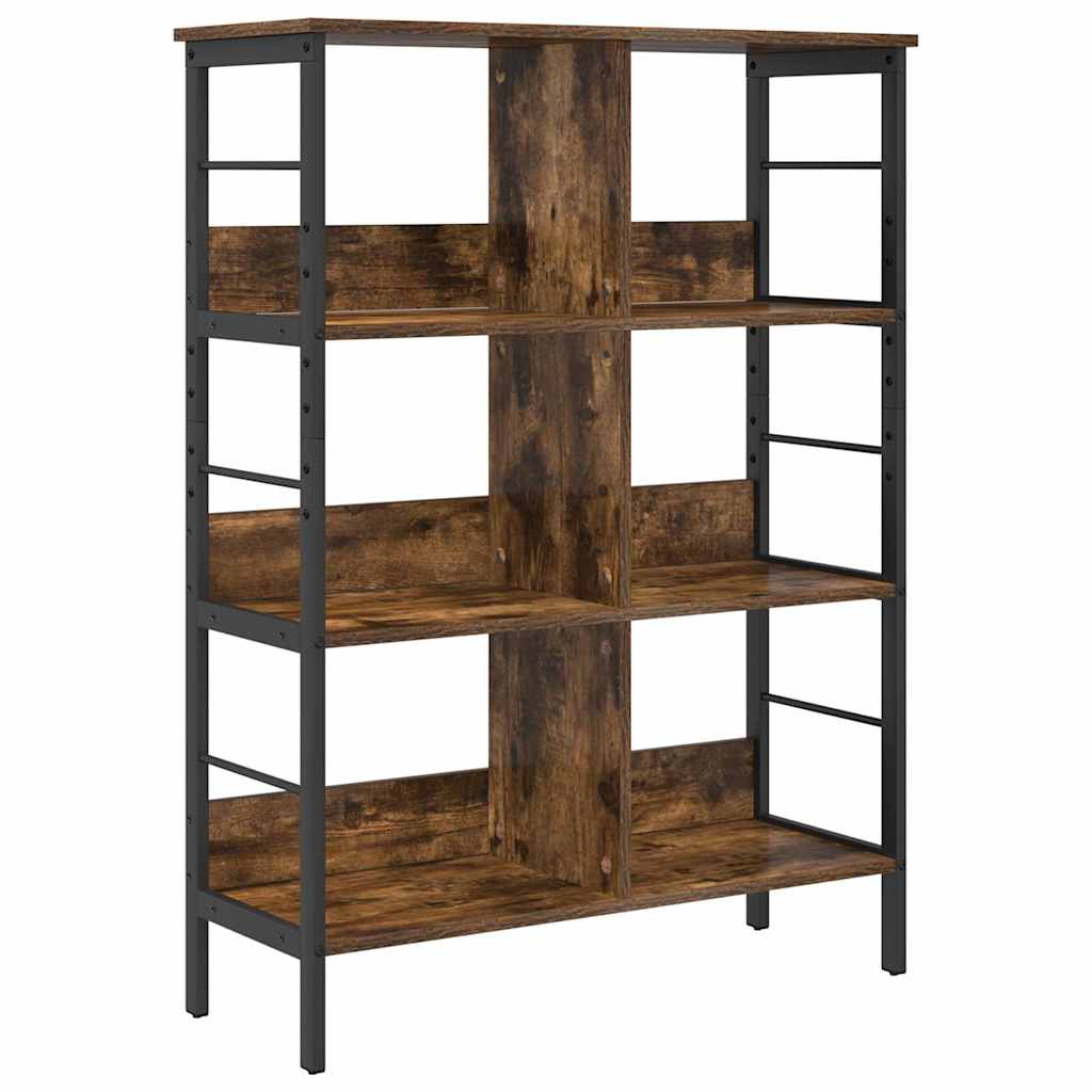 Libreria Rovere fumÃ© 82 x 32 x 112 cm Legno multistrato
