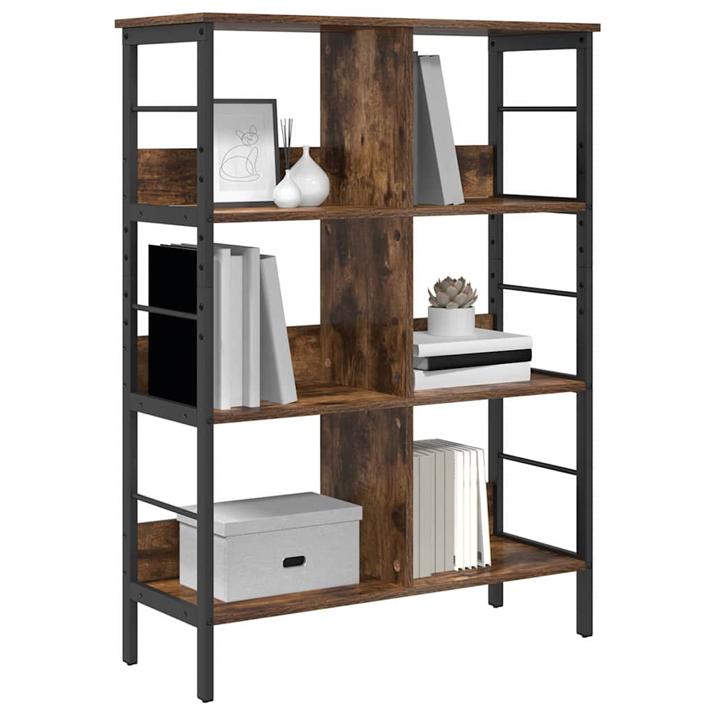 Libreria Rovere fumÃ© 82 x 32 x 112 cm Legno multistrato