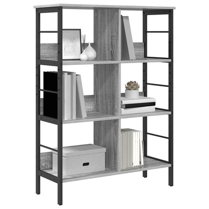 Libreria Grigio Sonoma 82 x 32 x 112 cm Legno multistrato
