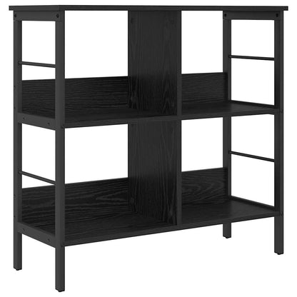 Libreria Rovere Nero 82 x 32 x 79 cm Legno multistrato