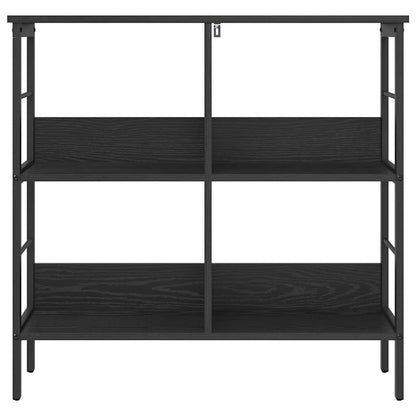 Libreria Rovere Nero 82 x 32 x 79 cm Legno multistrato
