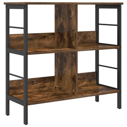 Libreria Rovere fumÃ© 82 x 32 x 79 cm Legno multistrato