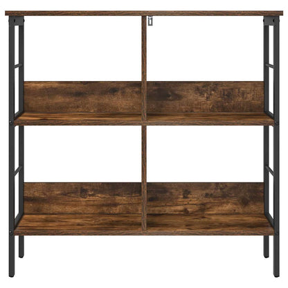 Libreria Rovere fumÃ© 82 x 32 x 79 cm Legno multistrato