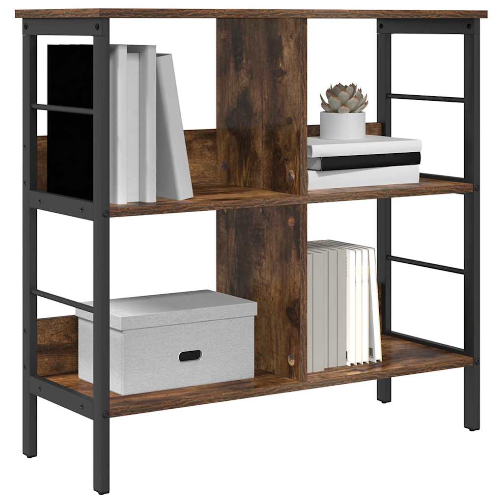 Libreria Rovere fumÃ© 82 x 32 x 79 cm Legno multistrato