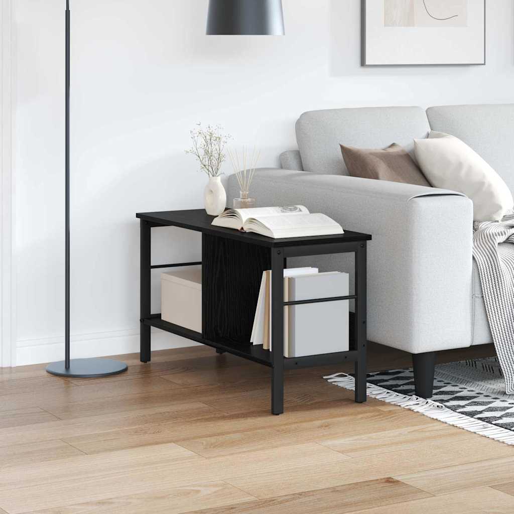 Libreria Rovere Nero 82 x 32 x 47 cm Legno multistrato