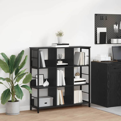 Libreria Rovere Nero 102 x 32 x 104,5 cm Legno multistrato