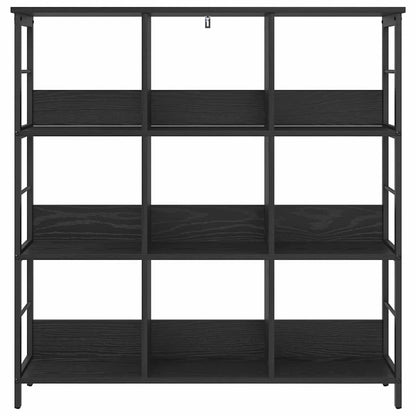 Libreria Rovere Nero 102 x 32 x 104,5 cm Legno multistrato