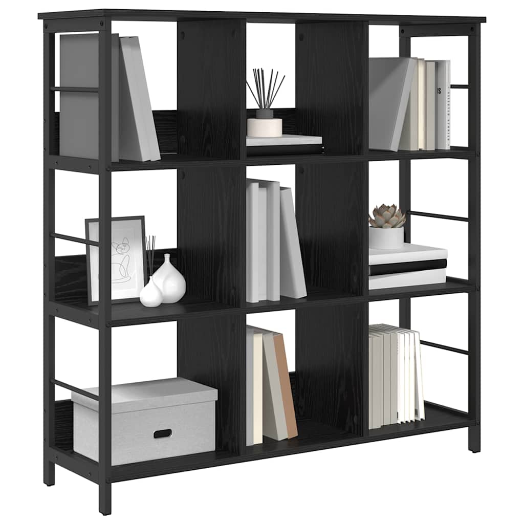 Libreria Rovere Nero 102 x 32 x 104,5 cm Legno multistrato