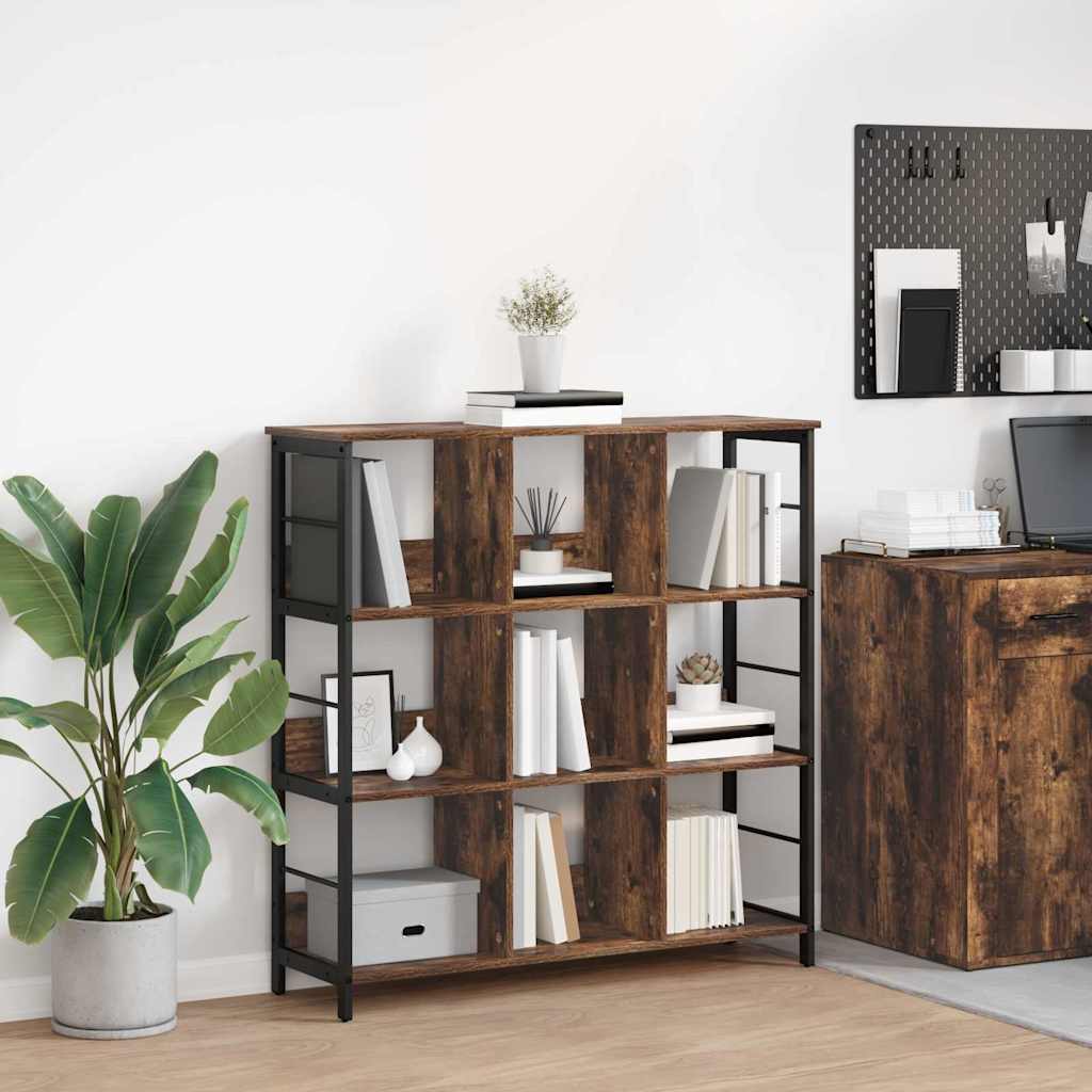Libreria Rovere fumÃ© 102 x 32 x 104,5 cm Legno multistrato