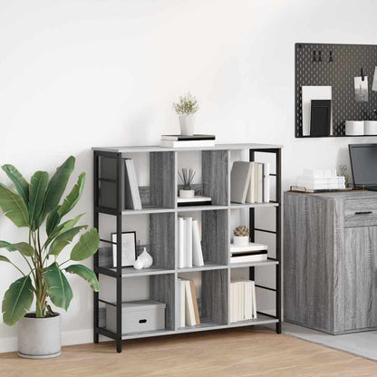Libreria Grigio Sonoma 102 x 32 x 104,5 cm Legno multistrato