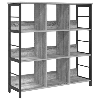 Libreria Grigio Sonoma 102 x 32 x 104,5 cm Legno multistrato