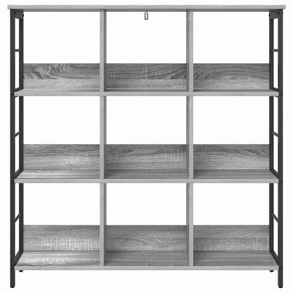 Libreria Grigio Sonoma 102 x 32 x 104,5 cm Legno multistrato