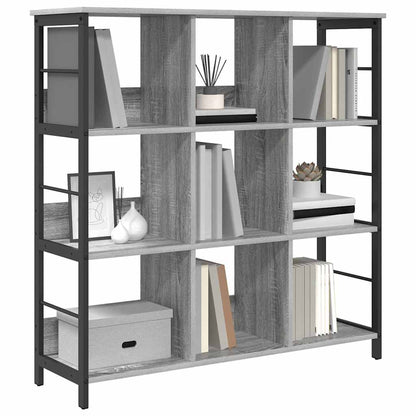 Libreria Grigio Sonoma 102 x 32 x 104,5 cm Legno multistrato