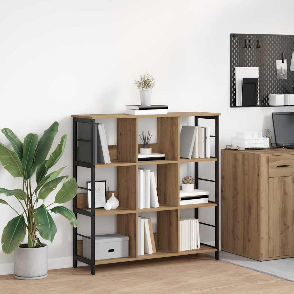 Libreria Rovere artigianale 102 x 32 x 104,5 cm