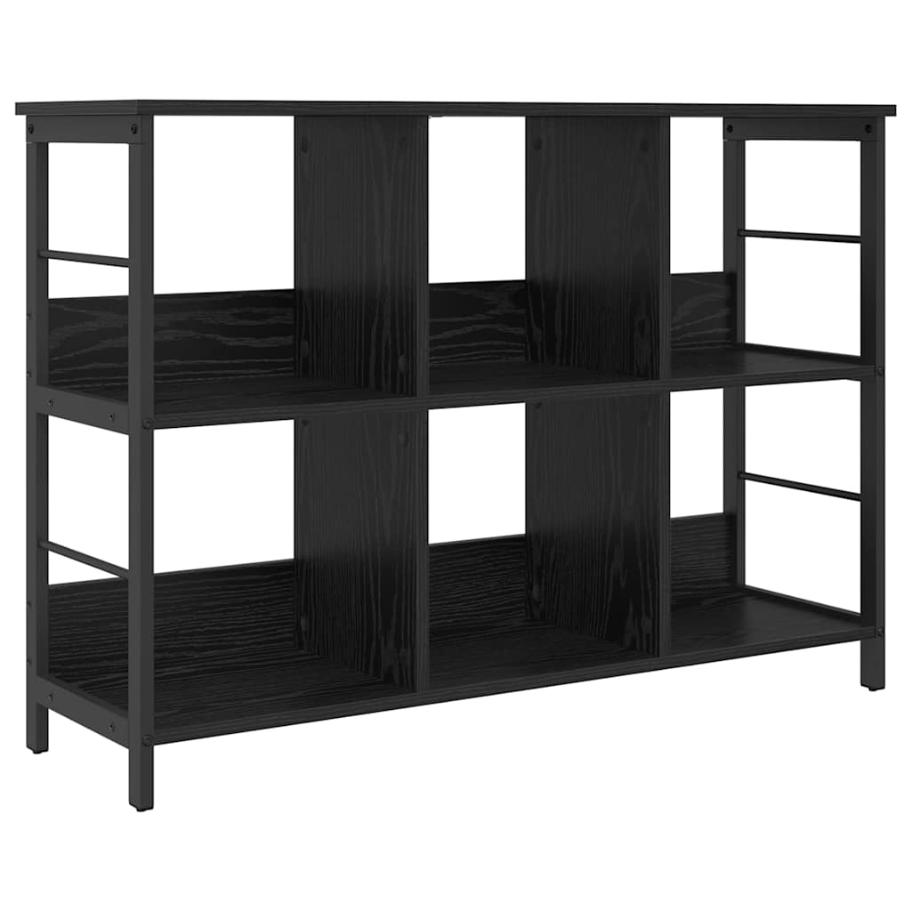 Libreria Rovere Nero 102 x 32 x 72,5 cm Legno multistrato