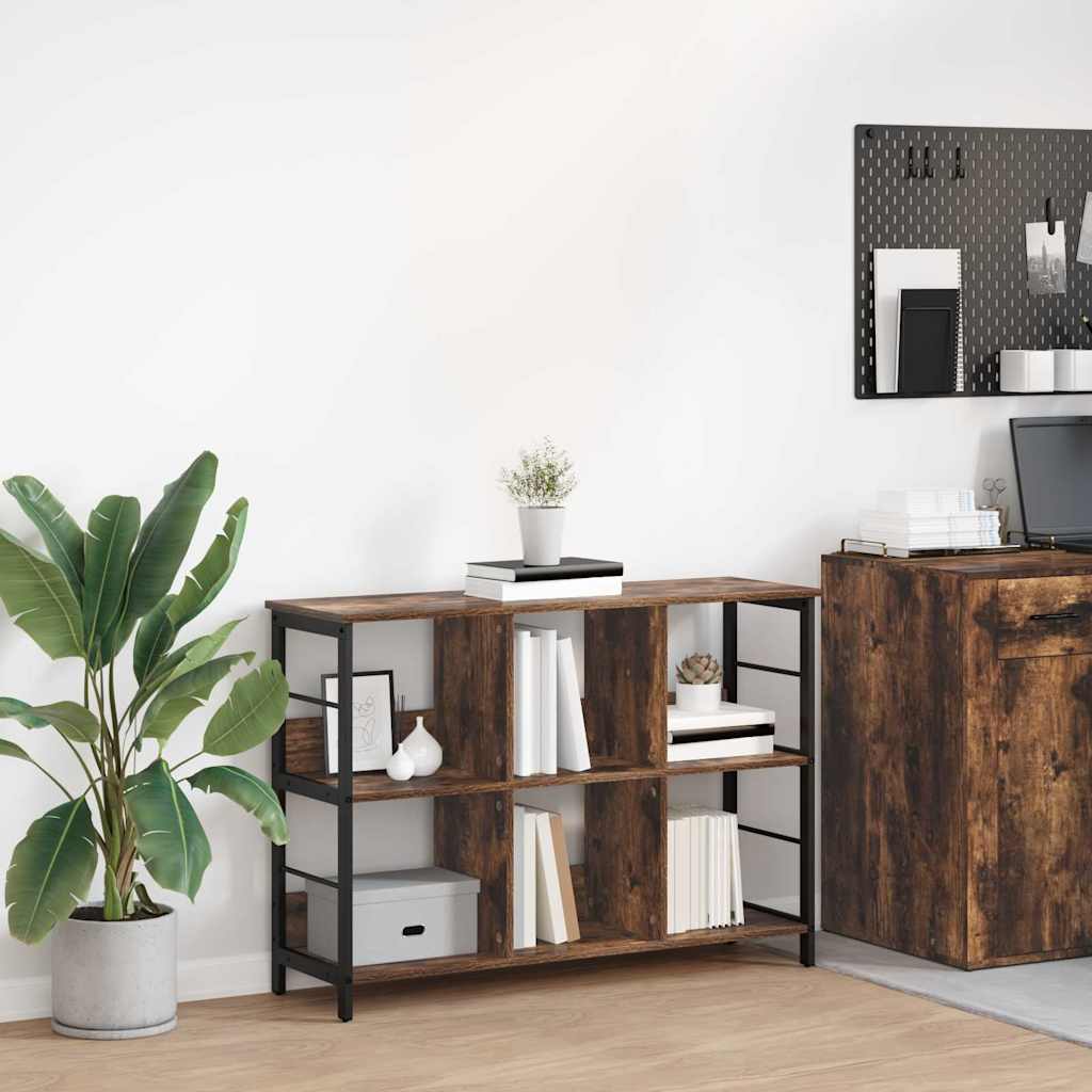 Libreria Rovere fumÃ© 102 x 32 x 72,5 cm Legno multistrato