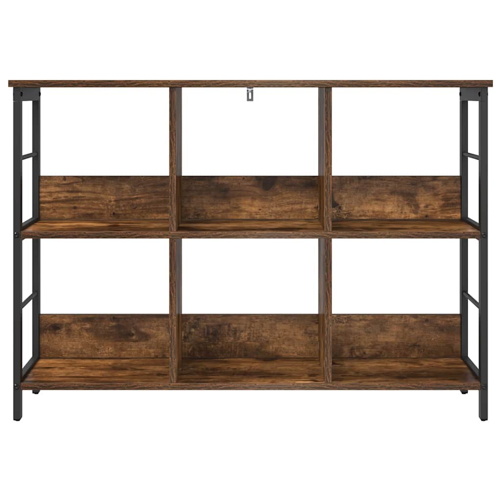 Libreria Rovere fumÃ© 102 x 32 x 72,5 cm Legno multistrato