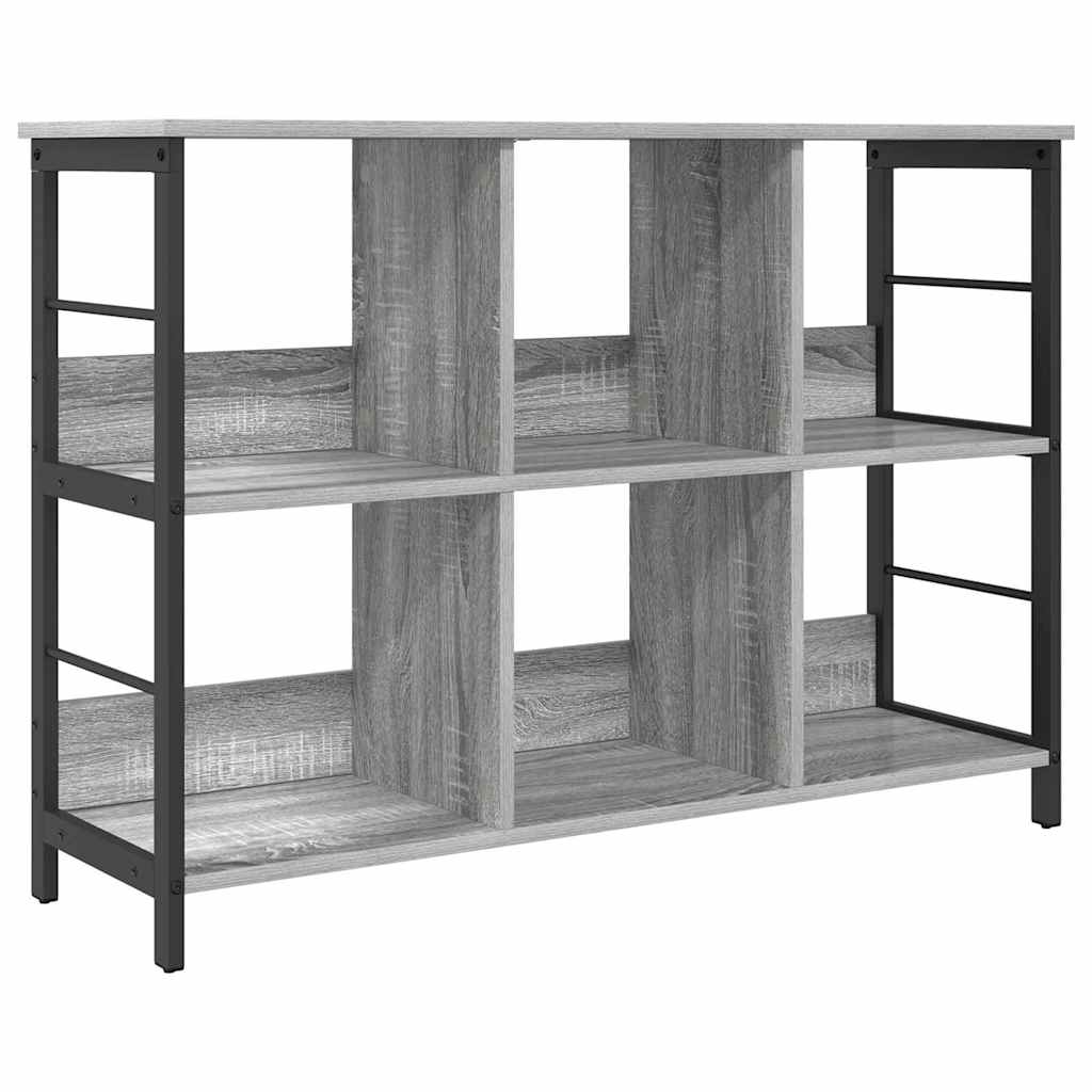 Libreria Grigio Sonoma 102 x 32 x 72,5 cm Legno multistrato