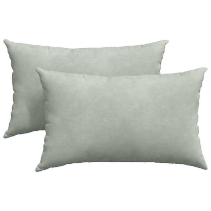 Cuscini da Divano 2 pcs Grigio chiaro 50 x 30 cm