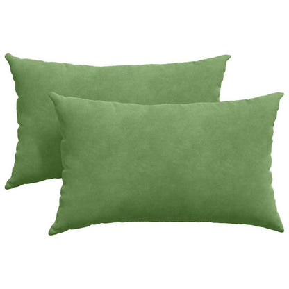 Cuscini da Divano 2 pcs Verde chiaro 50 x 30 cm