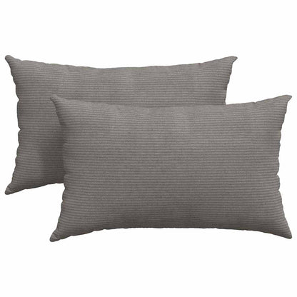 Cuscini da Divano 2 pcs Grigio chiaro 50 x 30 cm