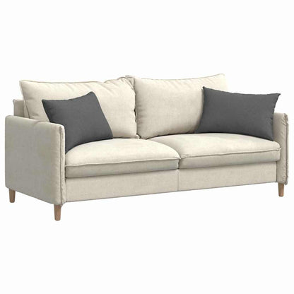 Cuscini da Divano 2 pcs Grigio scuro 60 x 40 cm Tessuto