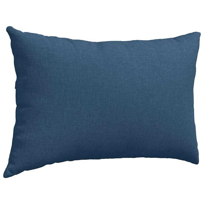 Cuscini da Divano 2 pcs Blu 60 x 40 cm Tessuto