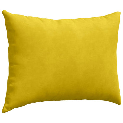 Cuscini da Divano 2 pcs Giallo 70 x 50 cm Tessuto in Cords