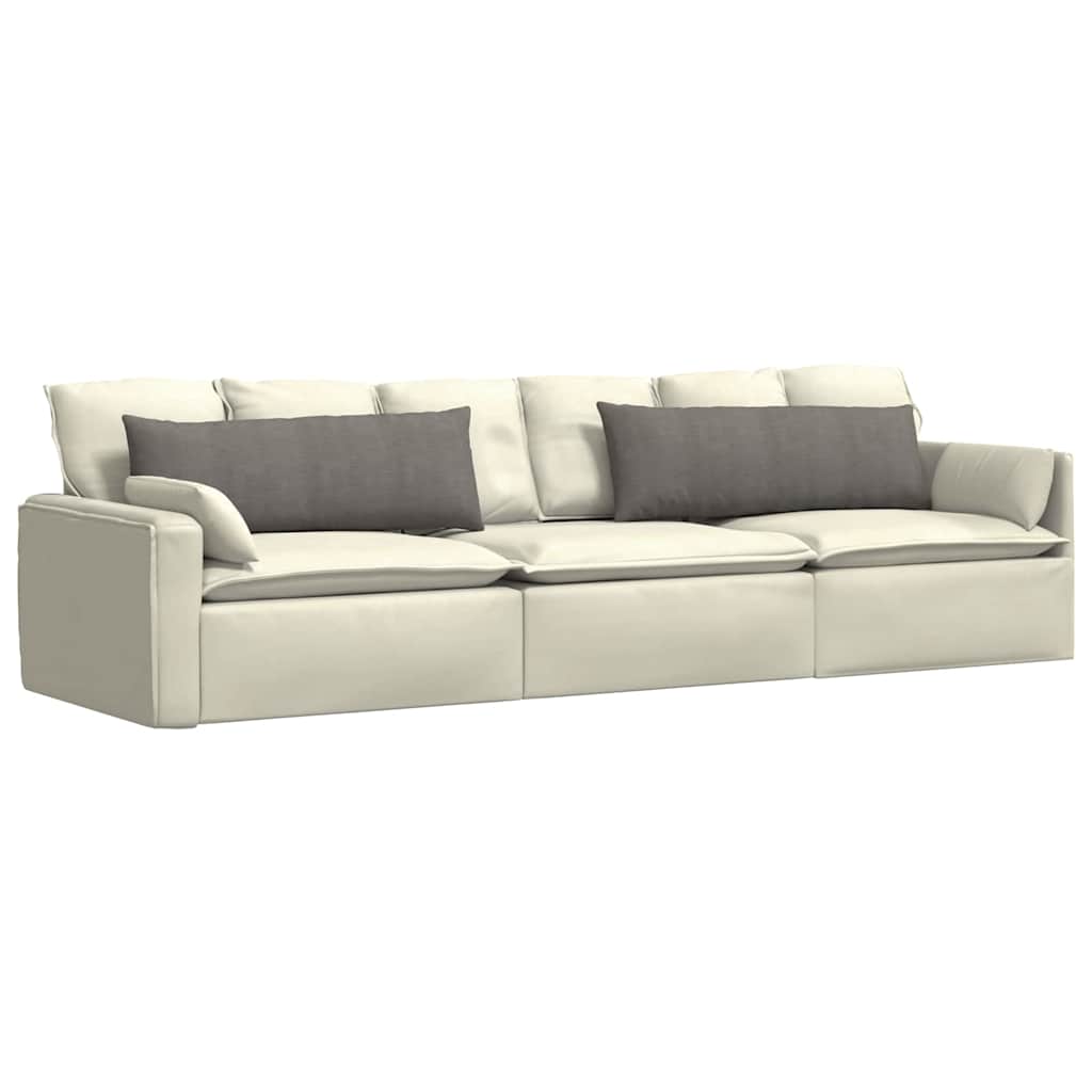 Cuscini da Divano 2 pcs Grigio chiaro 120 x 40 cm