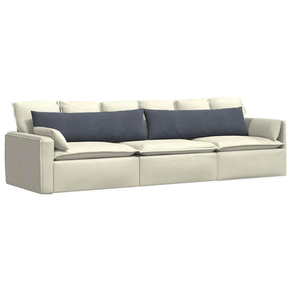 Cuscini da Divano 2 pcs Grigio scuro 145 x 40 cm