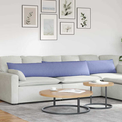 Cuscini da Divano 2 pcs Blu jeans 200 x 40 cm Tessuto