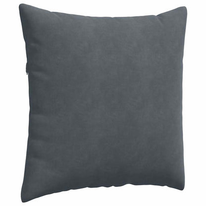Cuscini da Divano 2 pcs Grigio scuro 60 x 60 cm