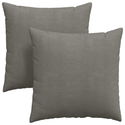 Cuscini da Divano 2 pcs Grigio chiaro 60 x 60 cm