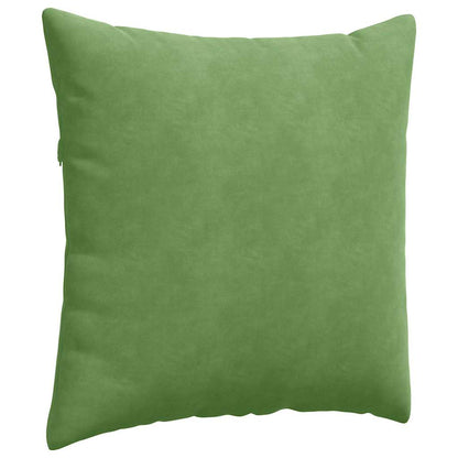 Cuscini da Divano 2 pcs Verde chiaro 80 x 80 cm
