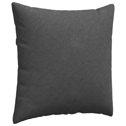 Cuscini da Divano 2 pcs Grigio scuro 80 x 80 cm