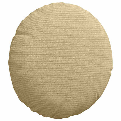 Cuscini per Seduta 2 pcs Grigio Verde Ã˜ 30 cm Tessuto in Cords