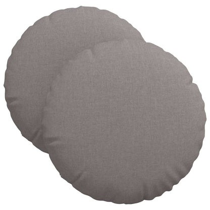 Cuscini per Seduta 2 pcs Talpa Ã˜40 x 13 cm Tessuto