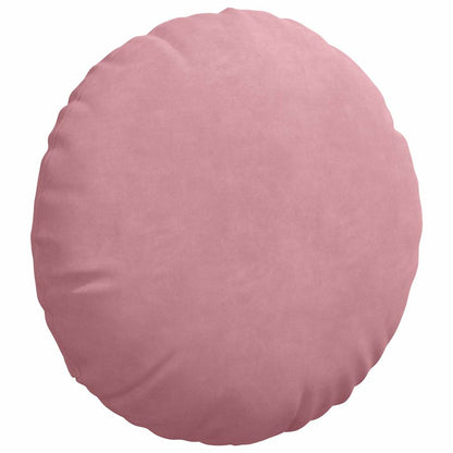 Cuscini per Seduta 2 pcs Rosa Ã˜ 40 x 13 cm Velluto