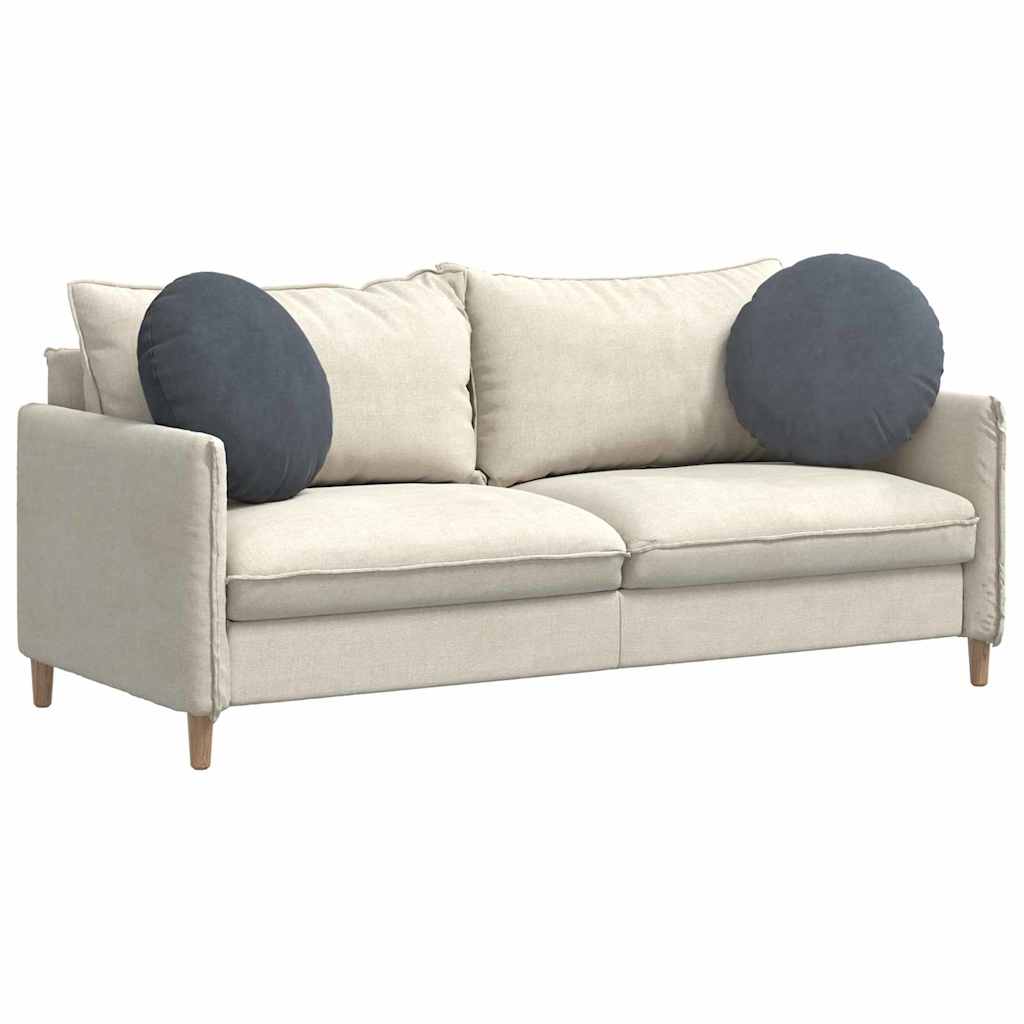 Cuscini per Seduta 2 pcs Grigio scuro Ã˜ 40 x 13 cm Velluto
