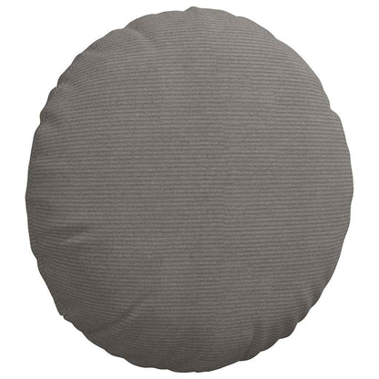 Cuscini per Seduta 2 pcs Grigio chiaro ÃƒËœ 50 cm Tessuto in Cords