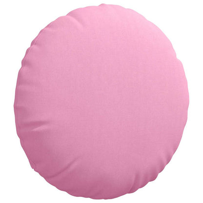 Cuscini per Seduta 2 pcs Rosa Ã˜60 x 21 cm Tessuto