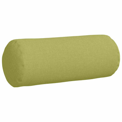 Cuscini a rullo 2 pcs Verde chiaro Ã˜ 15 x 40 cm Tessuto