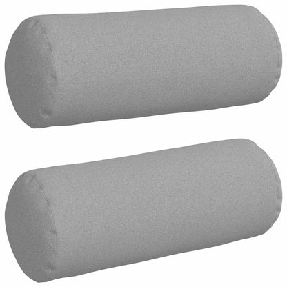 Cuscini a rullo 2 pcs Grigio Nuvola Ã˜ 15 x 40 cm Tessuto