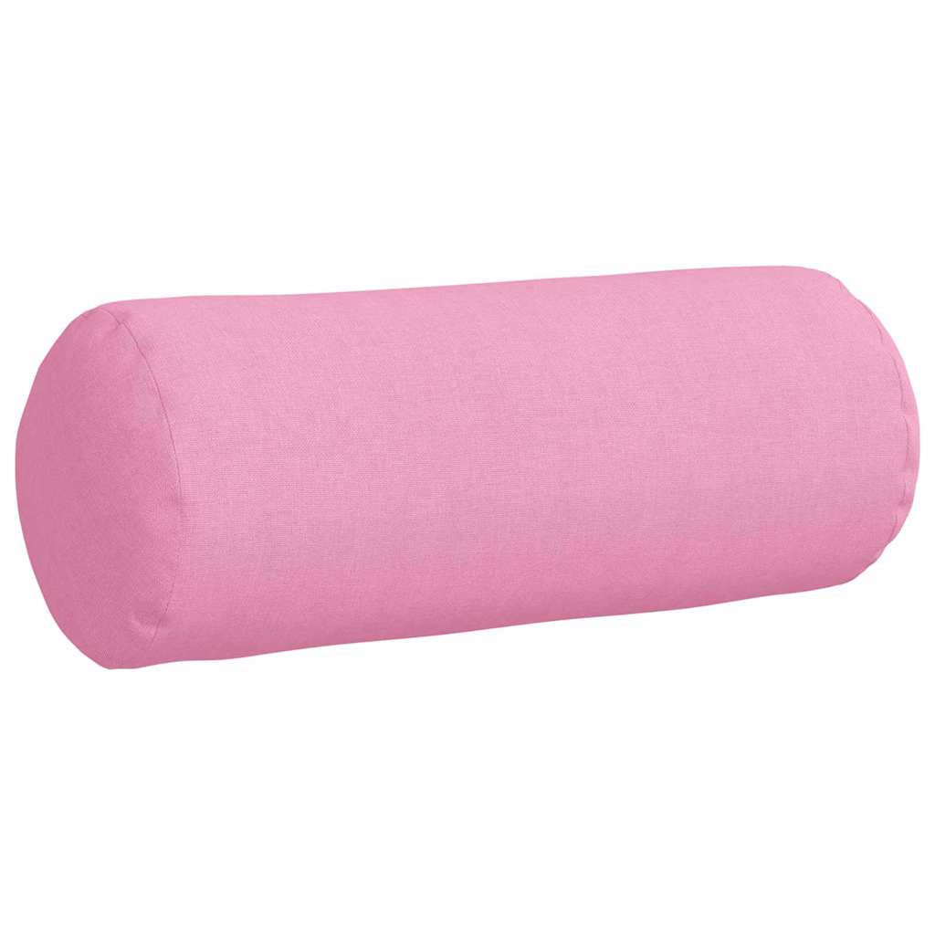 Cuscini a rullo 2 pcs Rosa Ã˜ 15 x 40 cm Tessuto
