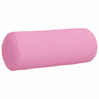 Cuscini a rullo 2 pcs Rosa Ã˜ 15 x 40 cm Tessuto