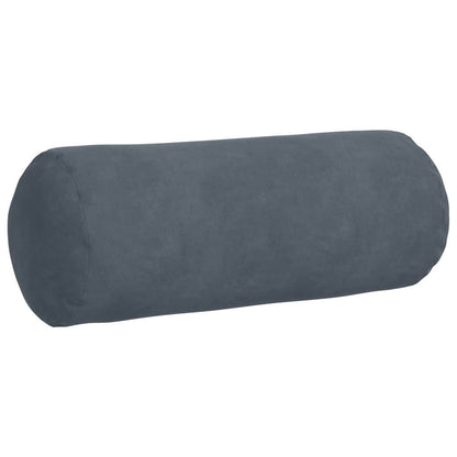 Cuscini a rullo 2 pcs Grigio scuro Ã˜ 15 x 40 cm
